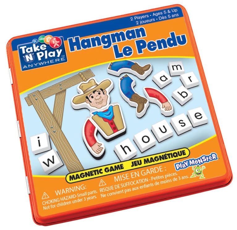 Take &#39;n Play Magnetic Tin Game: Hangman