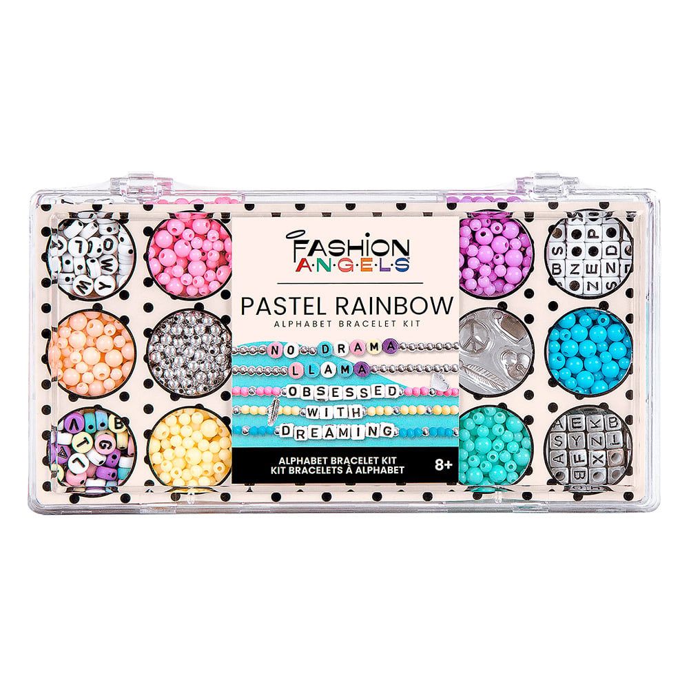 Fashion Angels Pastel Rainbow Alphabet Breacelet Kit
