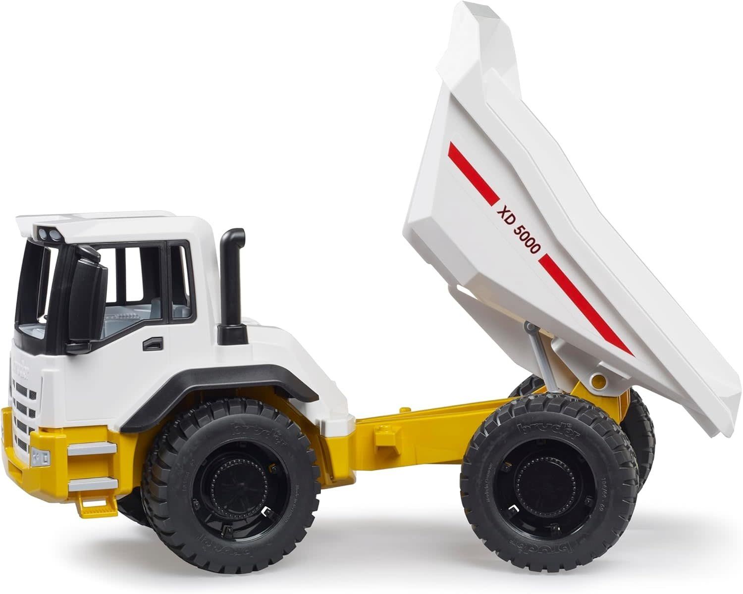 Bruder Roadmax Dump Truck Yellow/White