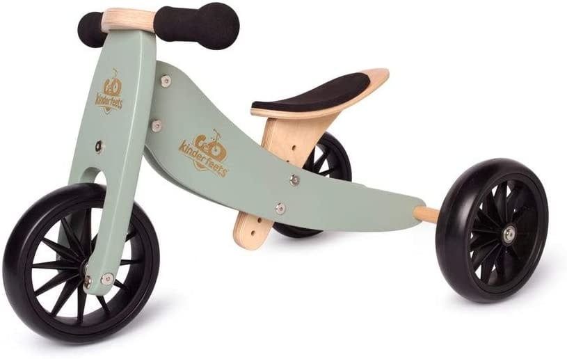 Kinderfeets Tiny Tots Convertible Balance Bike Sage