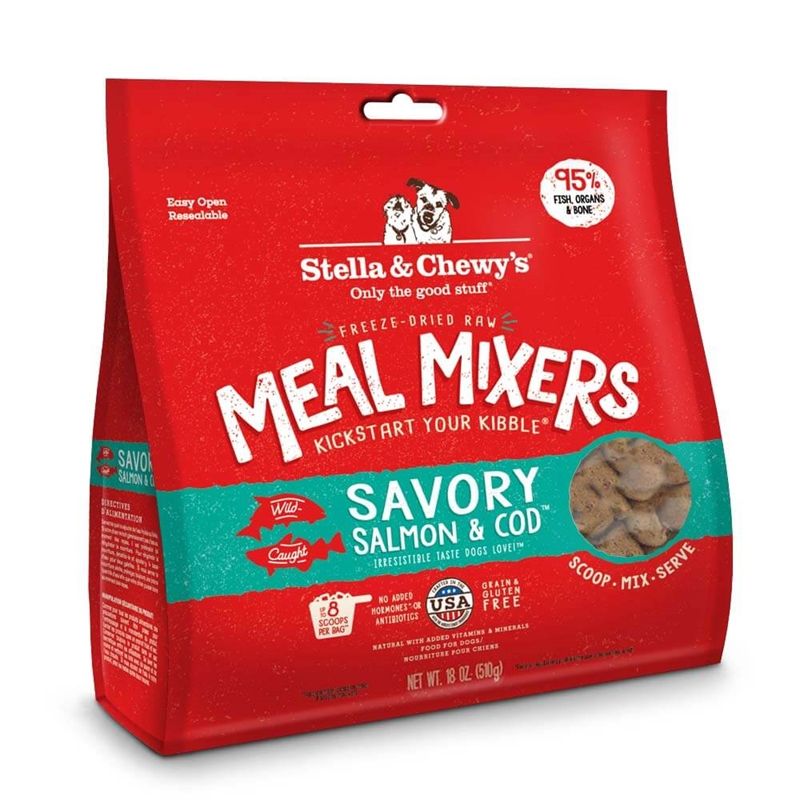 Stella &amp; Chewy&#39;s® Freeze-Dried Savory Salmon &amp; Cod Meal Mixers, Size: 3.5 OZ