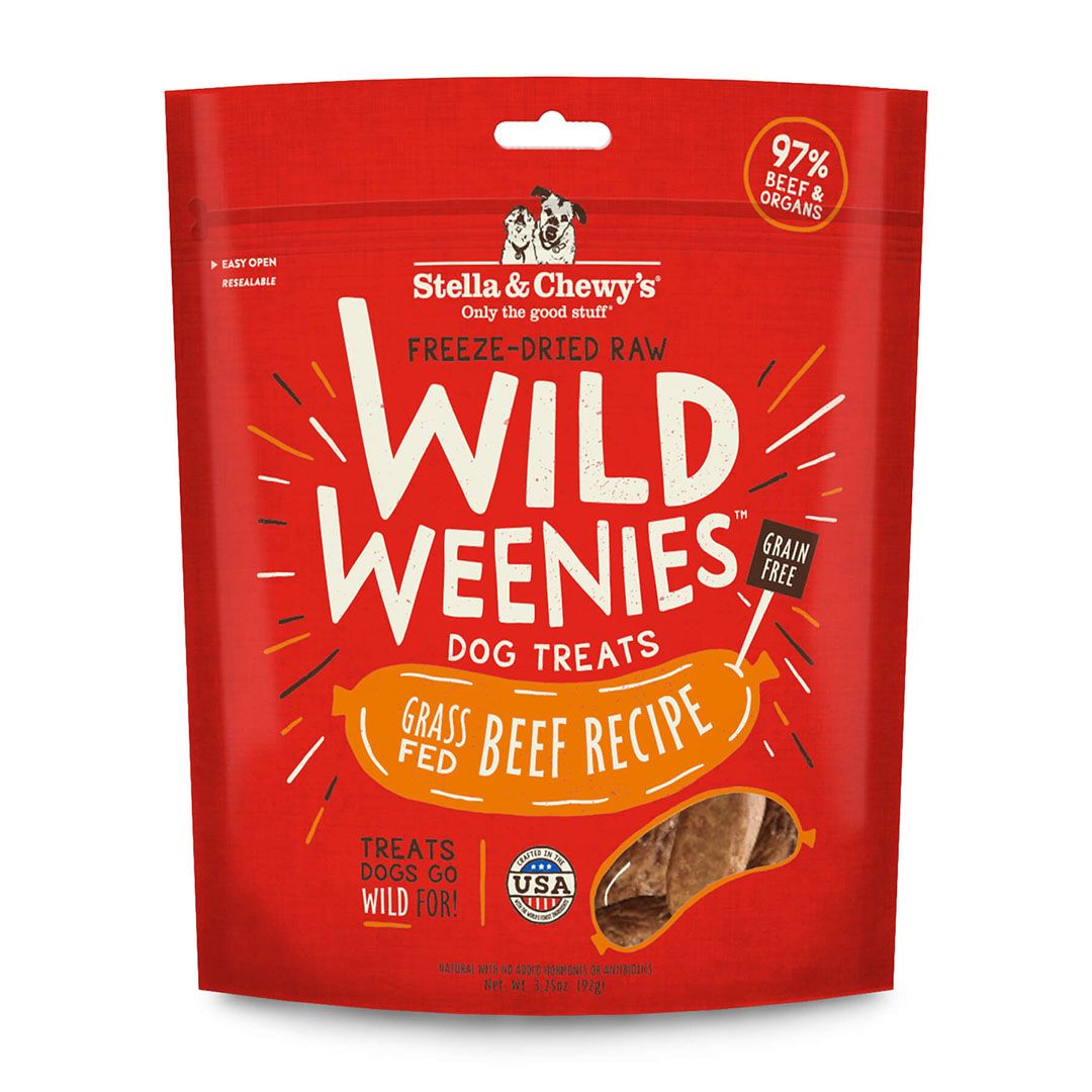 Stella &amp; Chewy&#39;s® Grass-Fed Beef Wild Weenies, Size: 3.5 OZ