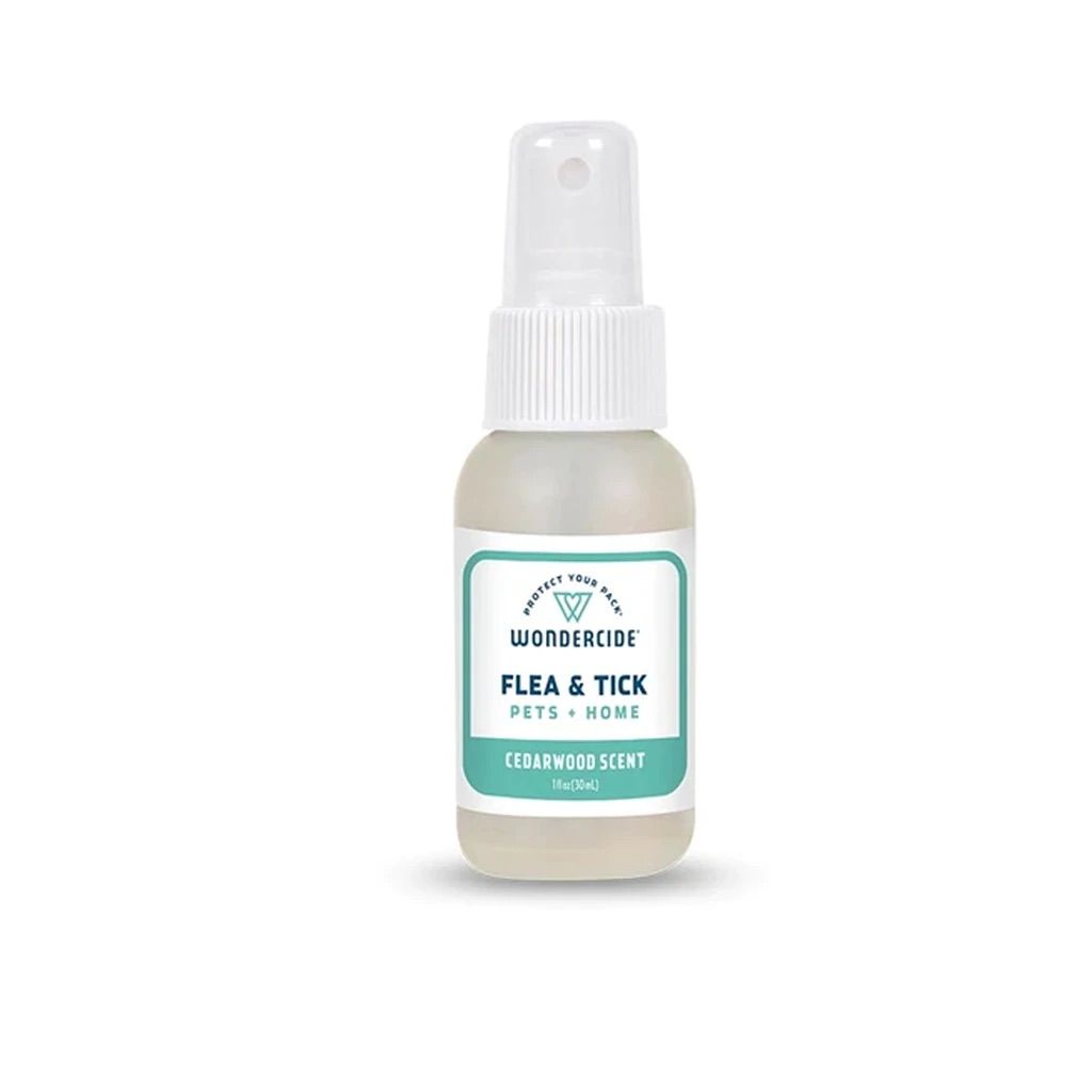 Wondercide Cedarwood Flea &amp; Tick Spray for Pets + Home with Natural Essential Oils, Size: 1 OZ