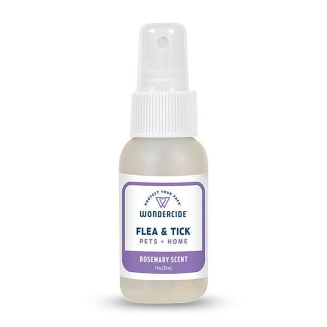 Wondercide Rosemary Flea &amp; Tick Spray for Pets + Home with Natural Essential Oils, Size: 1 OZ