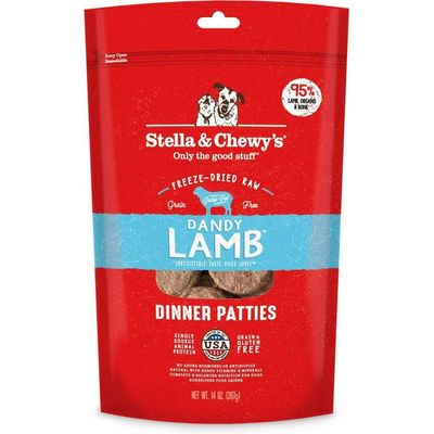 Stella &amp; Chewy&#39;s® Dandy Lamb Freeze-Dried Raw Dinner Patties