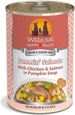 Weruva Jammin’ Salmon with Chicken &amp; Salmon in Pumpkin Soup