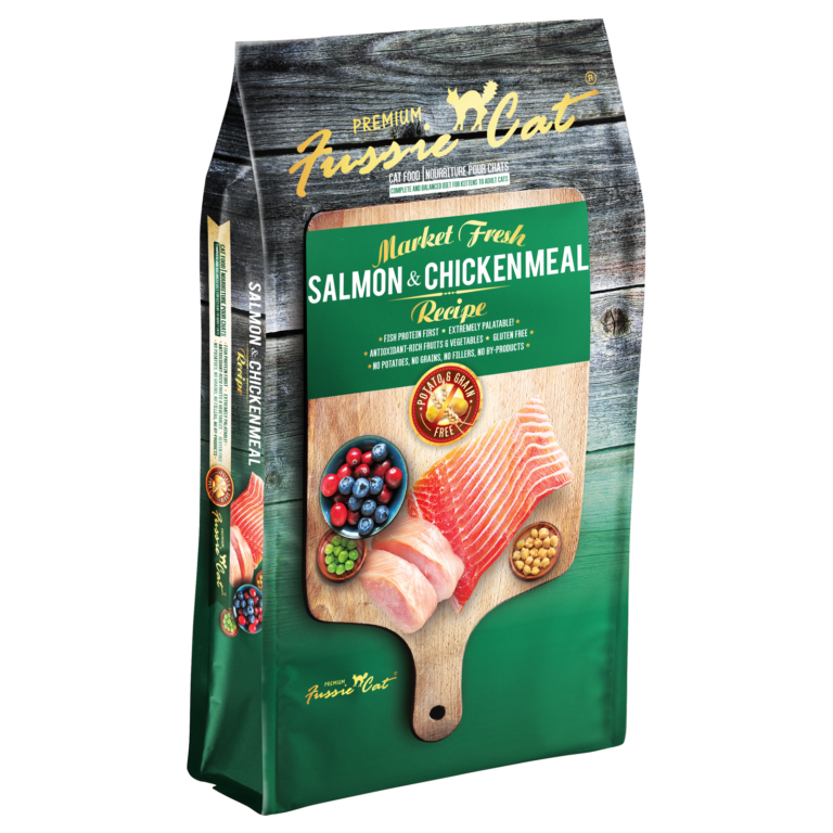 Fussie Cat® Market Fresh Salmon &amp; Chicken Formula