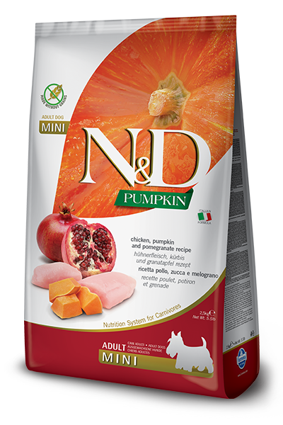 Farmina PUMPKIN Grain Free Chicken &amp; Pomegranate Mini Adult