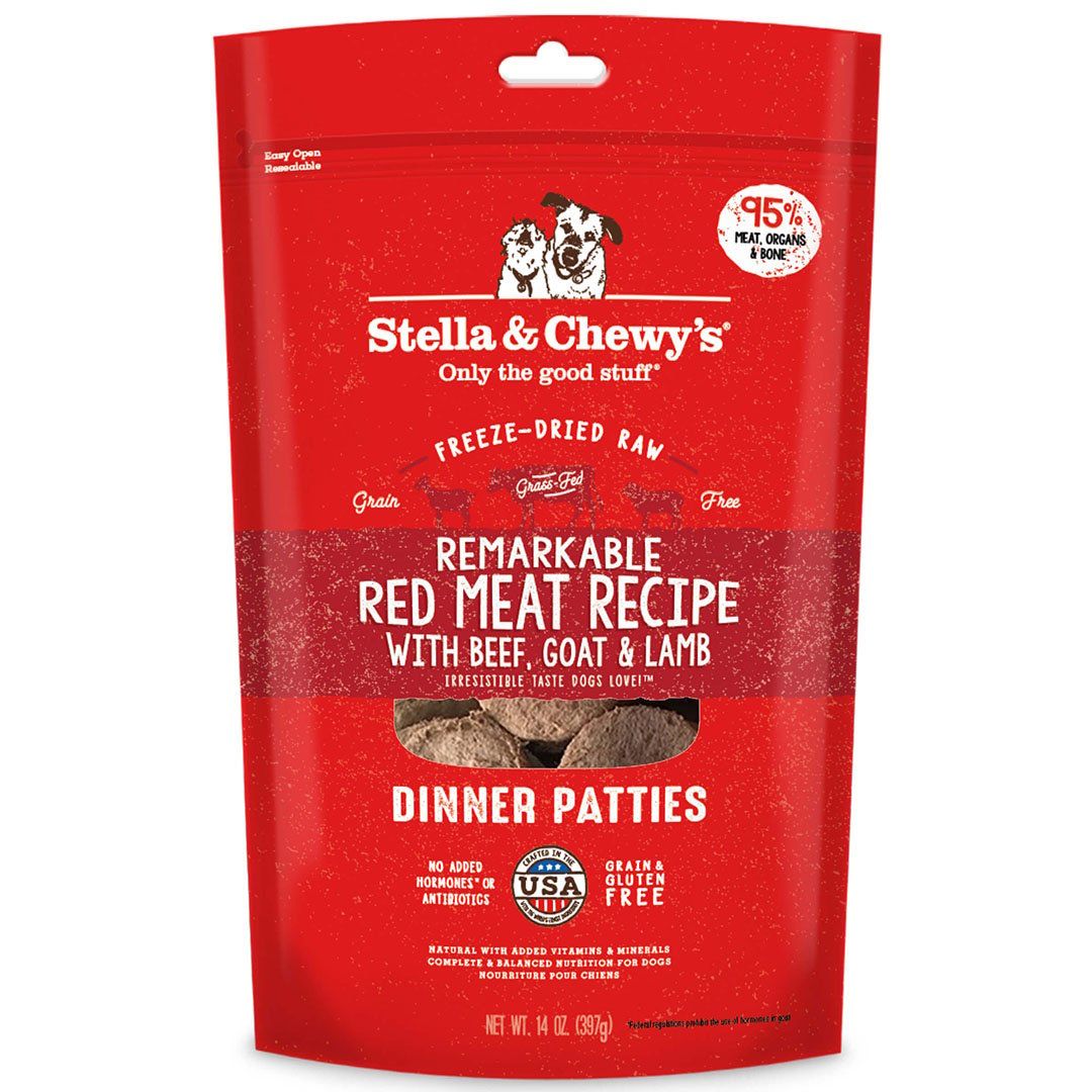 Stella &amp; Chewy&#39;s® Remarkable Red Meat Freeze-Dried Raw Dinner Patties