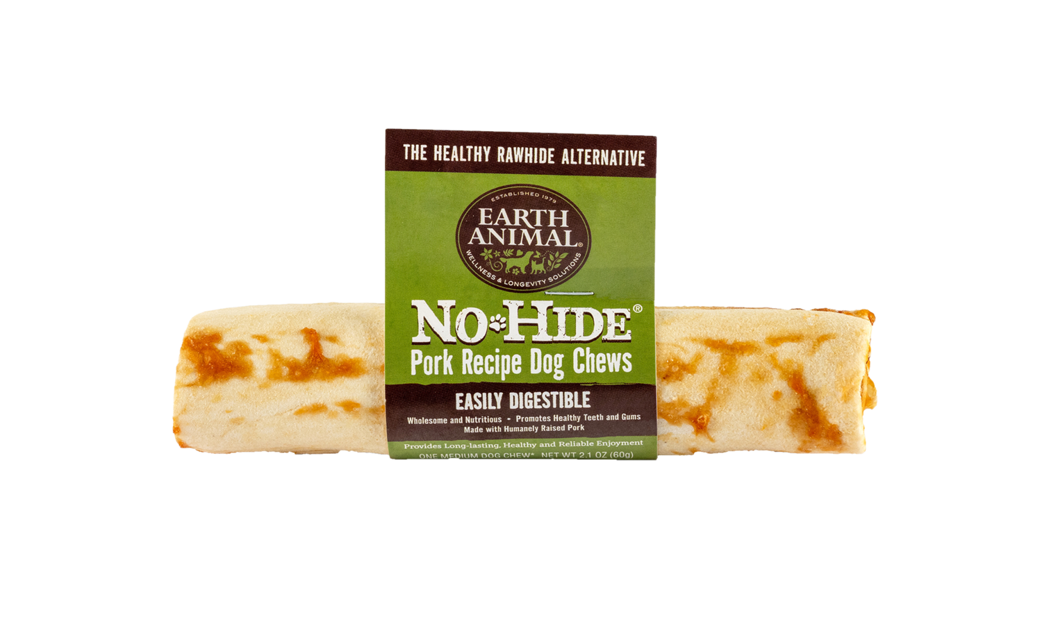 Earth Animal No-Hide® Pork Chew 7&quot;