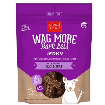 Wag More Bark Less Duck Jerky Apple