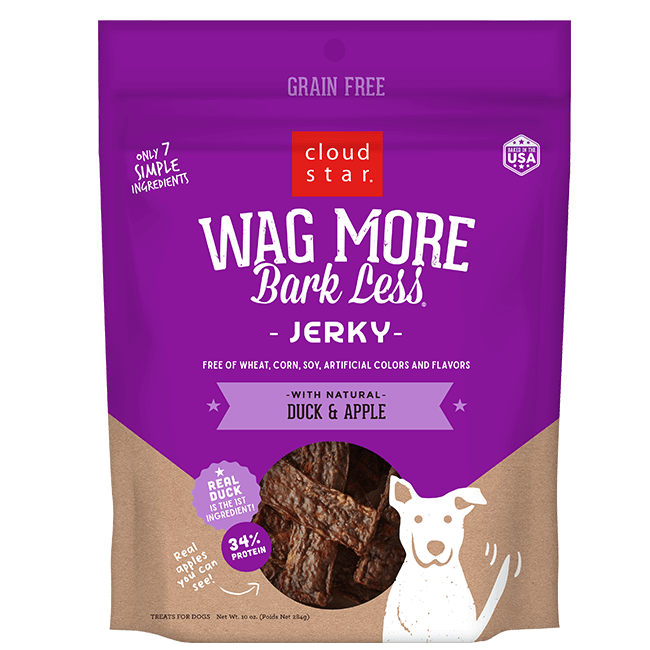 Wag More Bark Less Duck Jerky Apple