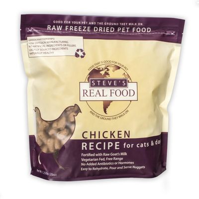 Steve&#39;s Real Food Freeze Dried Chicken Diet 1.25lb