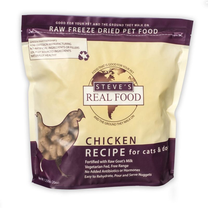 Steve&#39;s Real Food Freeze Dried Chicken Diet 1.25lb