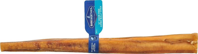 Barkworthies Bully Stick Odor Free Jumbo 12&quot;