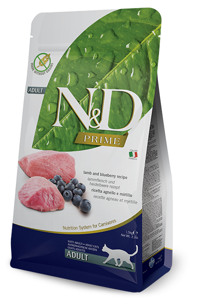 Farmina Cat PRIME Grain Free Lamb &amp; Blueberry Adult