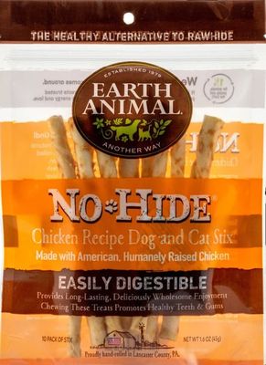 Earth Animal No-Hide® Chicken Chews Small 10 Pk