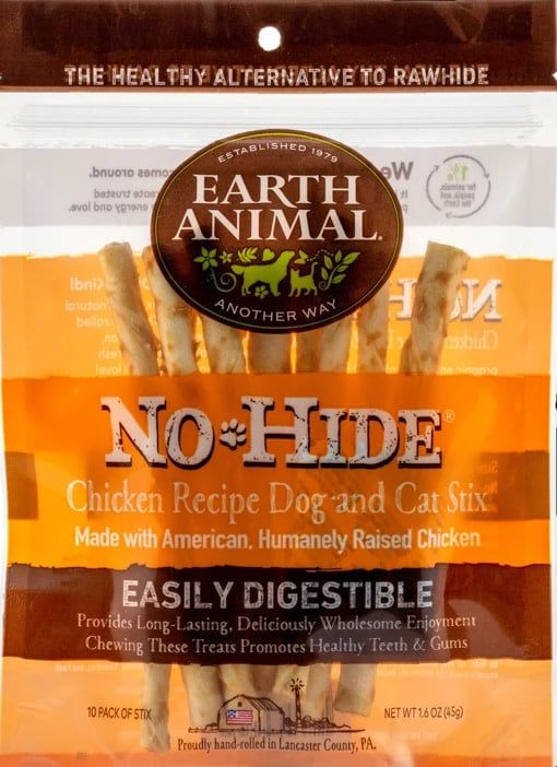 Earth Animal No-Hide® Chicken Chews Small 10 Pk