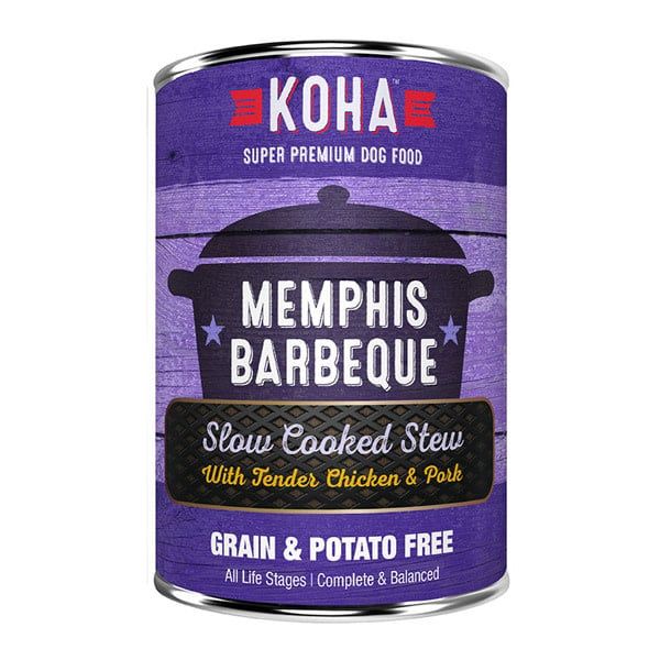 Koha Memphis Barbeque Slow Cooked Stew Chicken &amp; Pork 12.7 oz