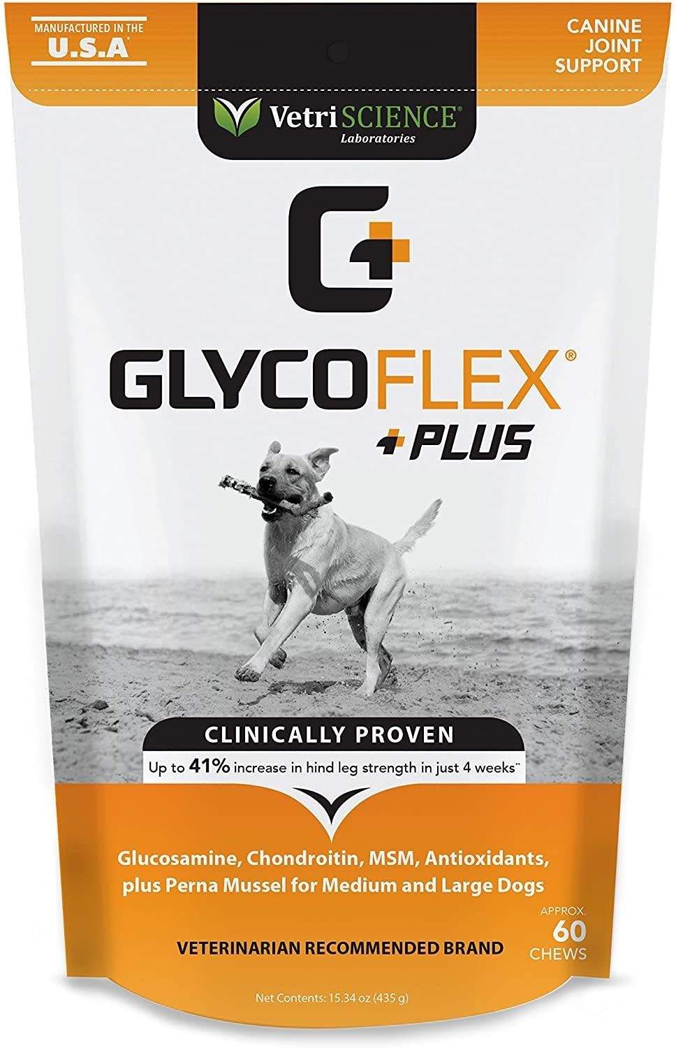 VetriScience® GlycoFlex® Plus For Dogs Over30 LBS 60ct