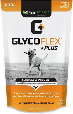 VetriScience® GlycoFlex® Plus For Dogs Over30 LBS 60ct