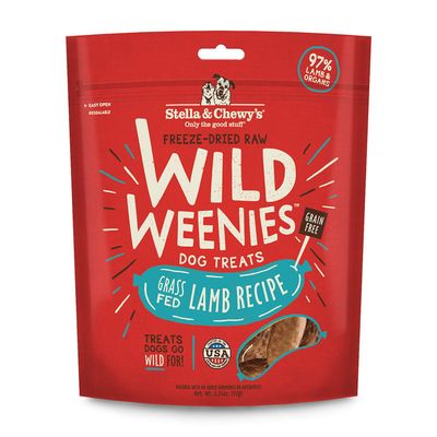 Stella &amp; Chewy&#39;s® Grass-Fed Lamb Wild Weenies 3.25oz
