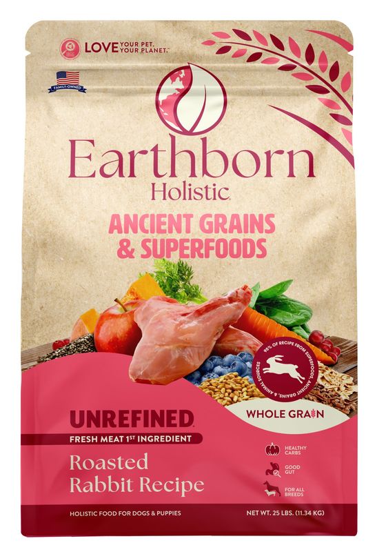 Earthborn Holistic® Unrefined™ Roasted Rabbit