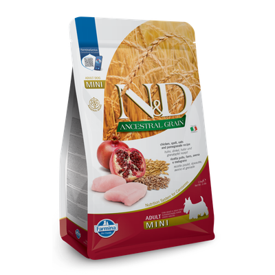 Farmina ANCESTRAL GRAIN Chicken &amp; Pomegranate Mini Adult