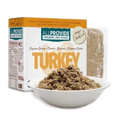 All Provide Frozen Gently Cooked Turkey 2lb