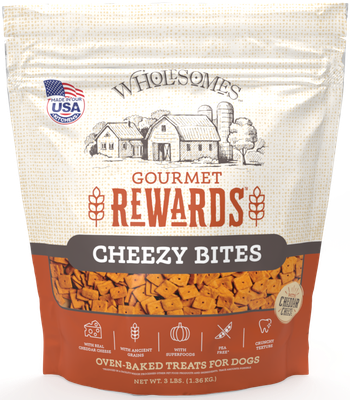 Wholesomes™ Gourmet Biscuit Treats with Real Cheddar Cheese 3 lbs