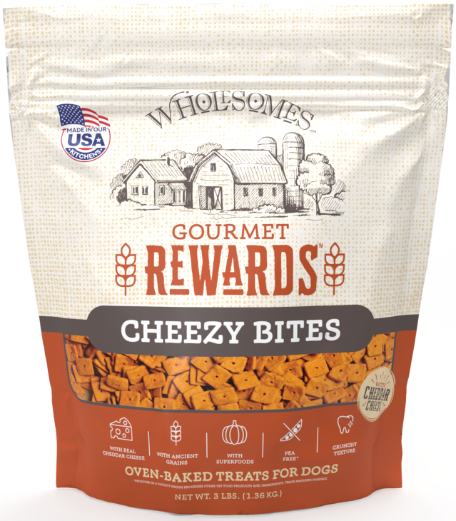 Wholesomes™ Gourmet Biscuit Treats with Real Cheddar Cheese 3 lbs