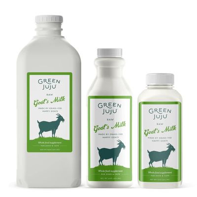 Green Juju Frozen Raw Goat&#39;s Milk