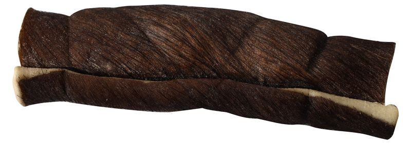 QT Dog Water Buffalo Cheek Roll w/ Hair