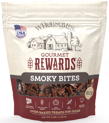 Wholesomes™ Basted Biscuit Treats with Smoky Bacon Flavor 3 lbs
