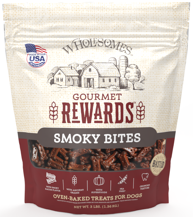 Wholesomes™ Basted Biscuit Treats with Smoky Bacon Flavor 3 lbs