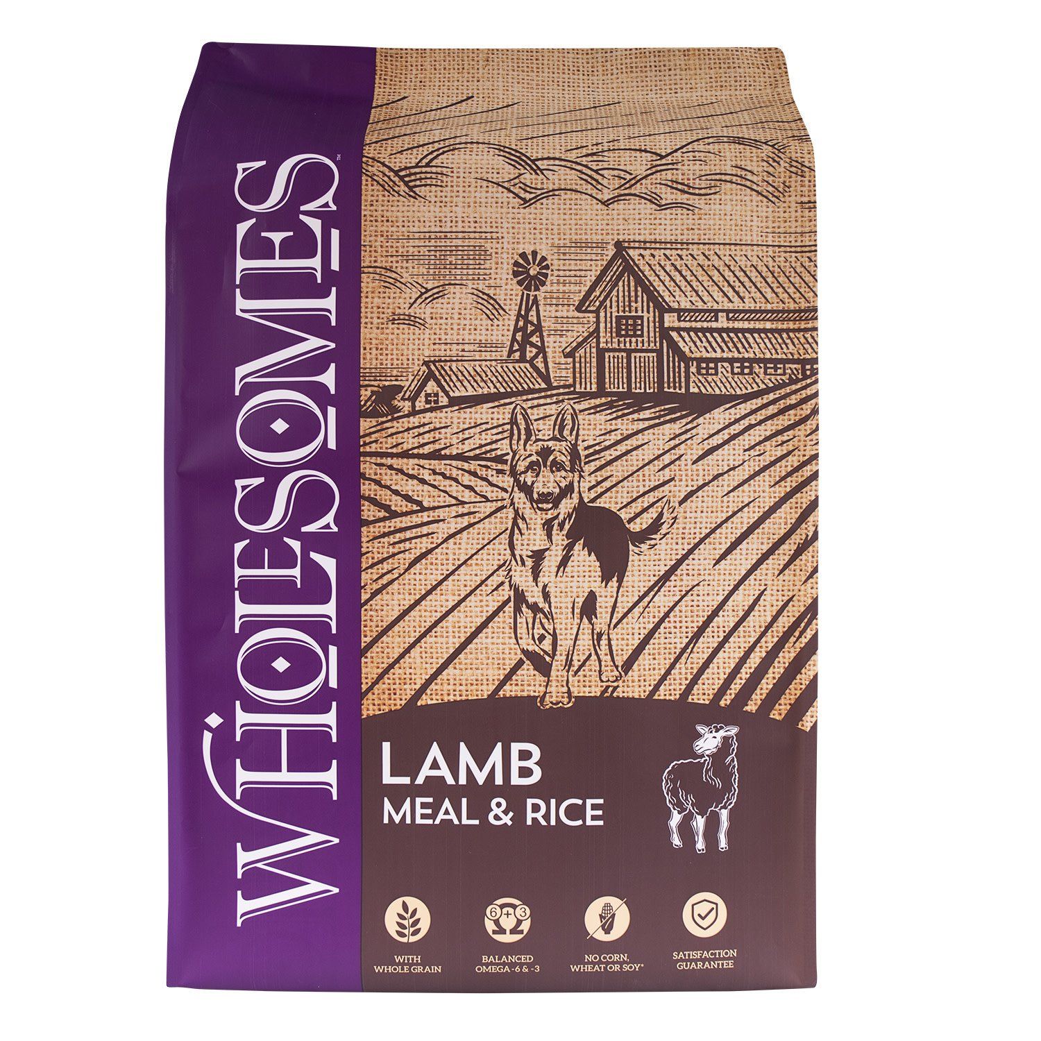 Wholesomes™ Lamb &amp; Rice Formula 40 lbs