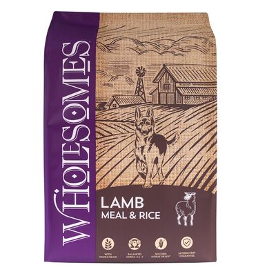 Wholesomes™ Lamb &amp; Rice Formula 40 lbs