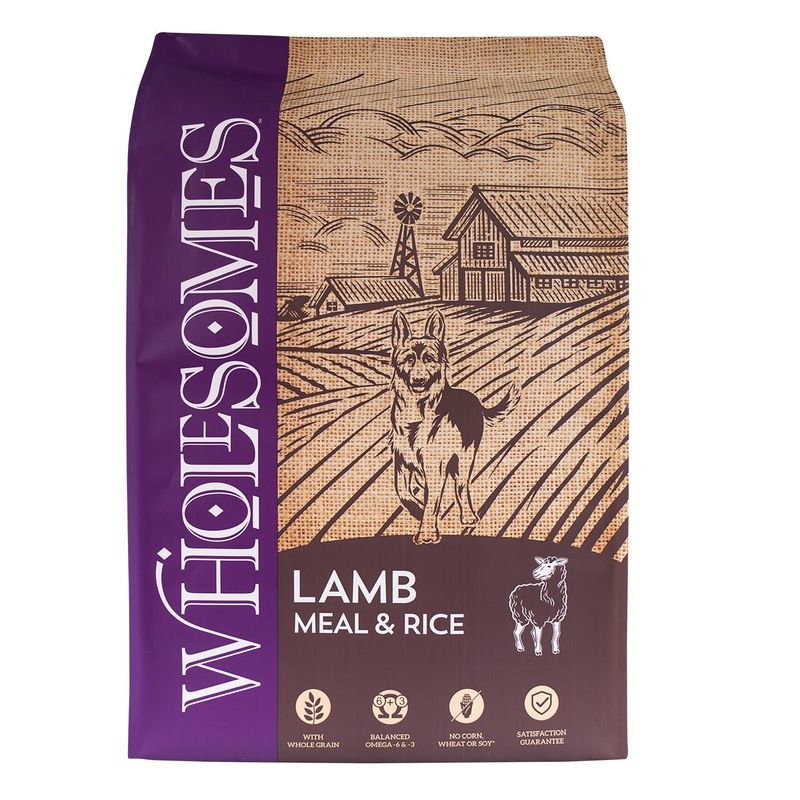 Wholesomes™ Lamb &amp; Rice Formula 40 lbs