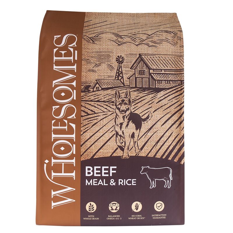 Wholesomes™ Beef &amp; Rice Formula 40 lbs
