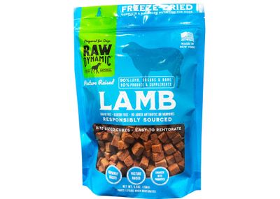 Raw Dynamic Freeze-Dried Lamb Formula for Dogs
