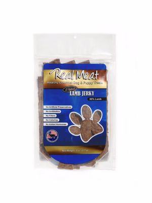 Real Meat Lamb Jerky Treats 8oz