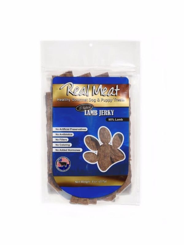 Real Meat Lamb Jerky Treats 8oz