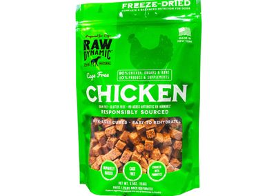 Raw Dynamic Freeze-Dried Chicken Formula for Dogs