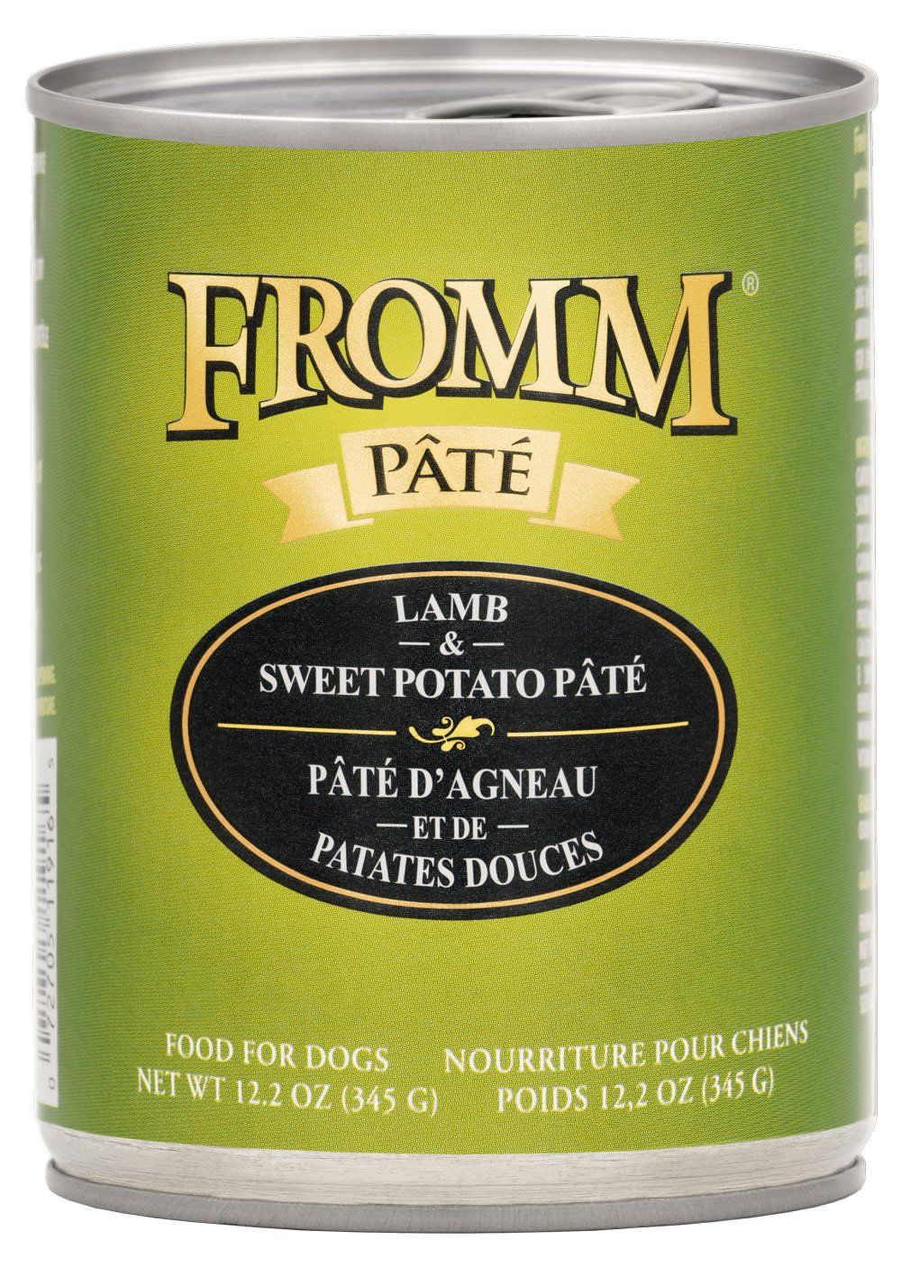 Fromm Grain-Free Lamb &amp; Sweet Potato Pâté 12.2oz