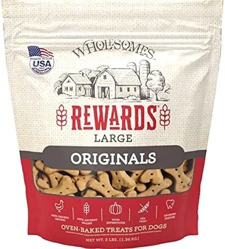 Wholesomes™ Golden Dog Biscuit Treats Large 4 lbs