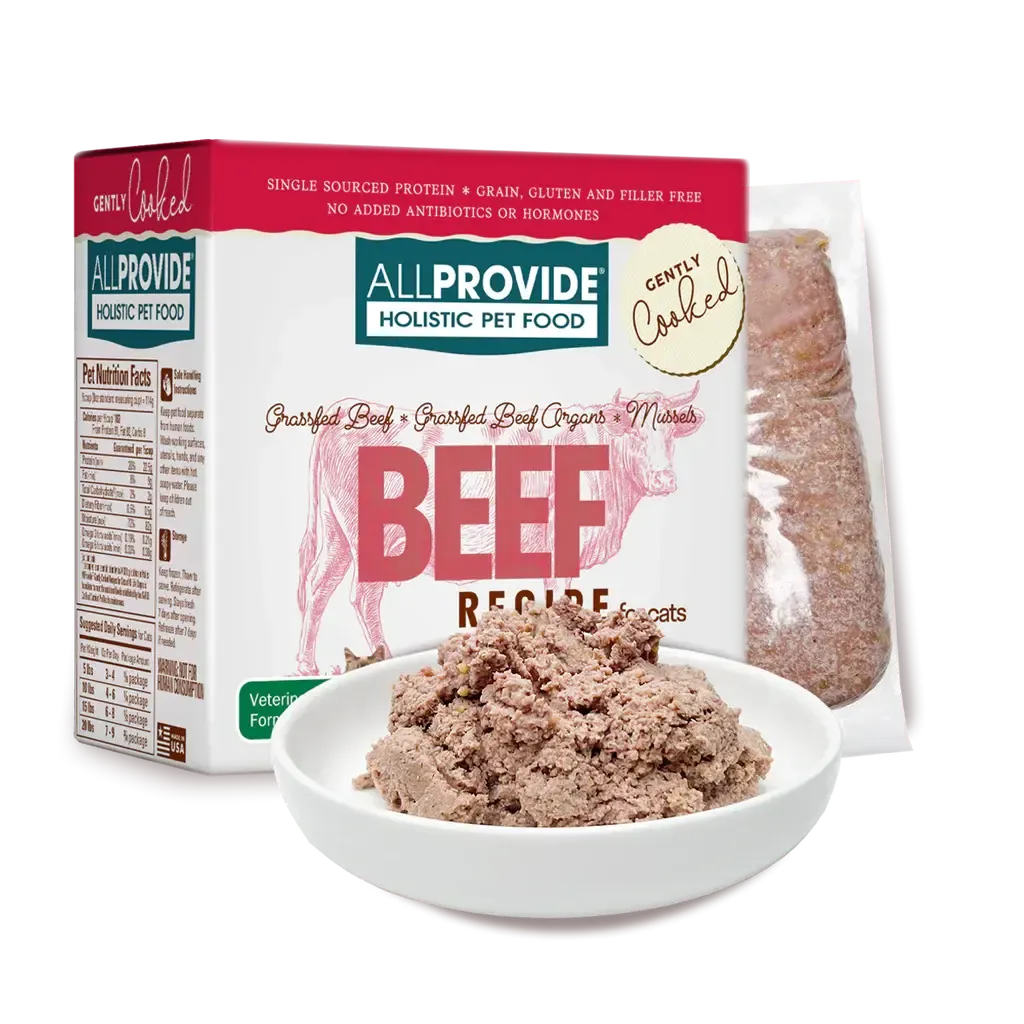 All Provide Frozen Gently Cooked Beef 2lb
