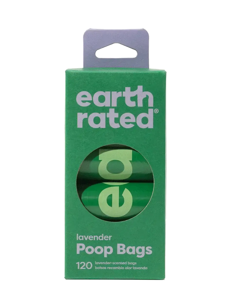 EarthRated® 120 Bags on 8 Refill Rolls Lavender Scent