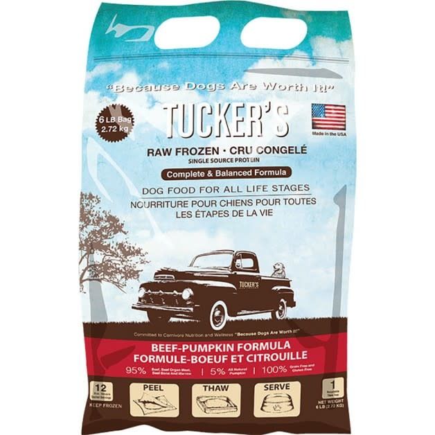 Tucker’s Raw Frozen Beef &amp; Pumpkin 6 LB