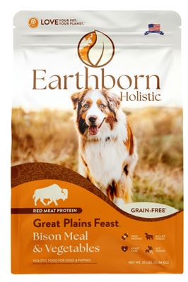 Earthborn Holistic® Great Plains Feast™  Bison Meal &amp; Vegetables Grain-Free