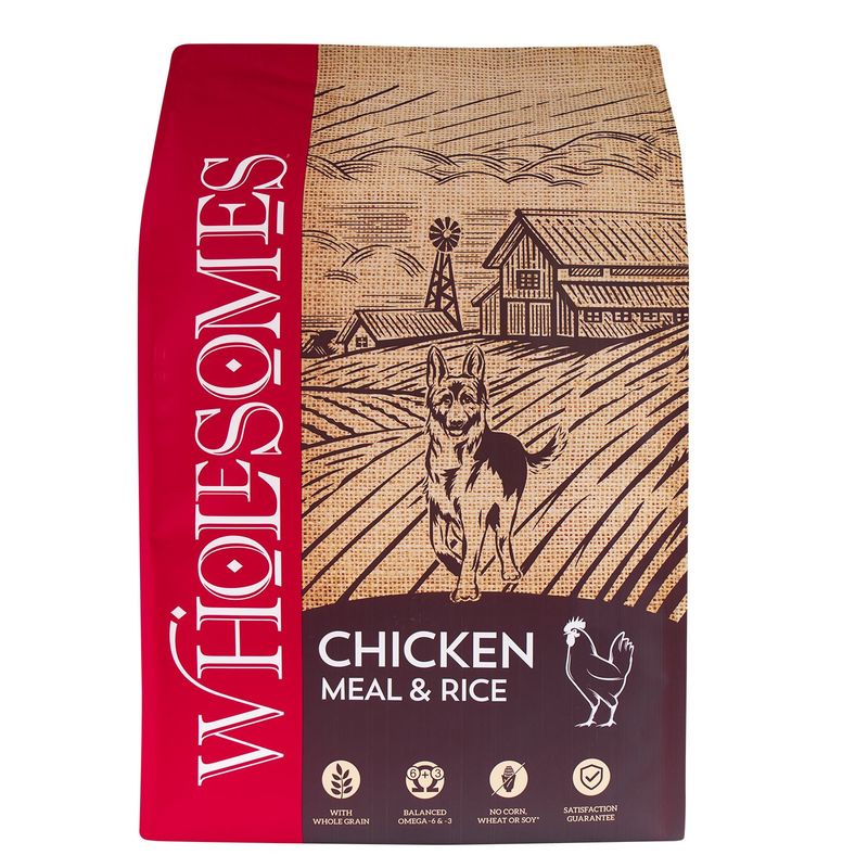 Wholesomes™ Chicken &amp; Rice Formula 40 lbs